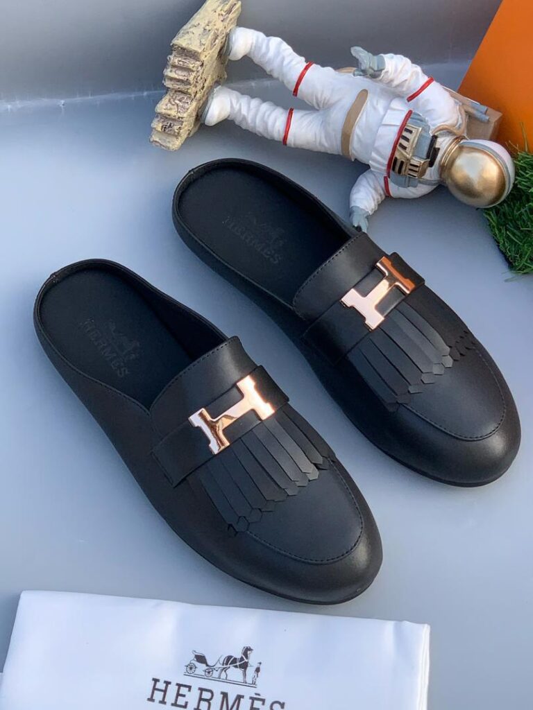 Buy trendy type Hermès leather slip-on loafers in Nigeria