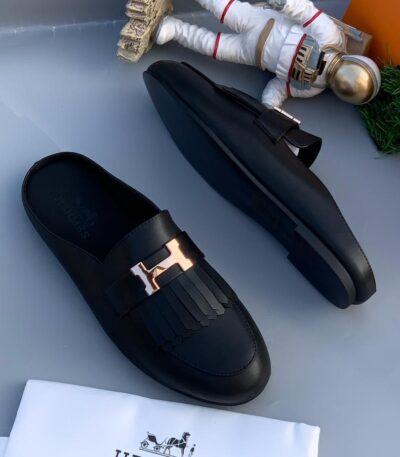 Buy trendy type Hermès leather slip-on loafers in Nigeria