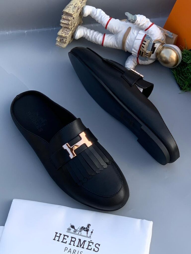 Buy trendy type Hermès leather slip-on loafers in Nigeria