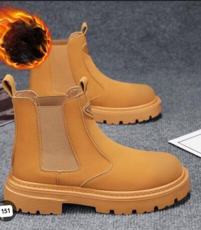 Buy trendy type in **light brown** Chelsea boots in Nigeria
