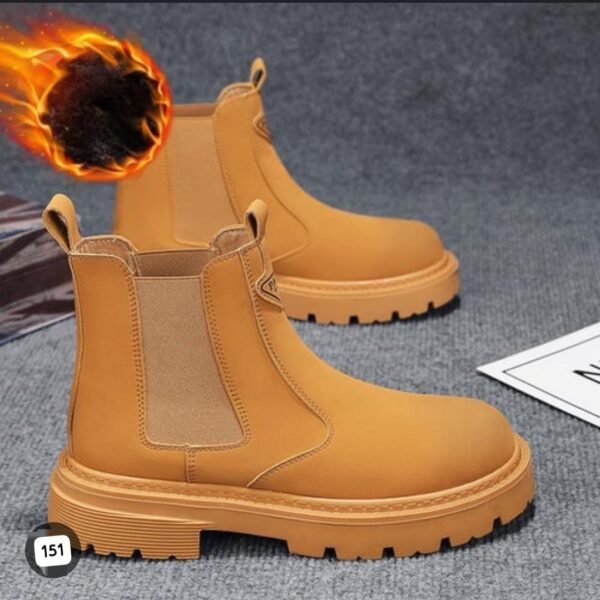 Buy trendy type in **light brown** Chelsea boots in Nigeria