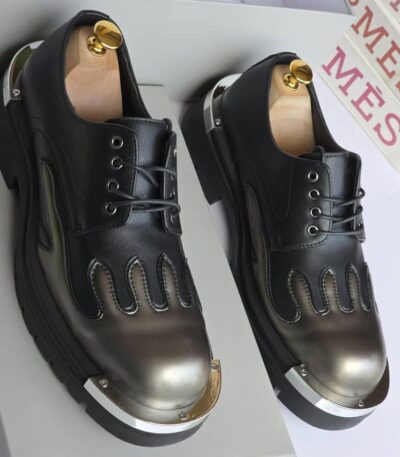 Step into luxury with the Balenciaga Masterpiece Loafers — a sleek blend of modern design and timeless elegance, crafted for bold, sophisticated style.