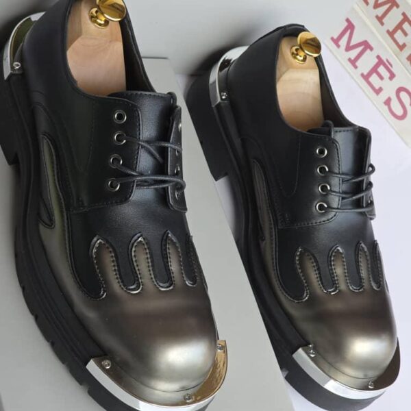 Step into luxury with the Balenciaga Masterpiece Loafers — a sleek blend of modern design and timeless elegance, crafted for bold, sophisticated style.